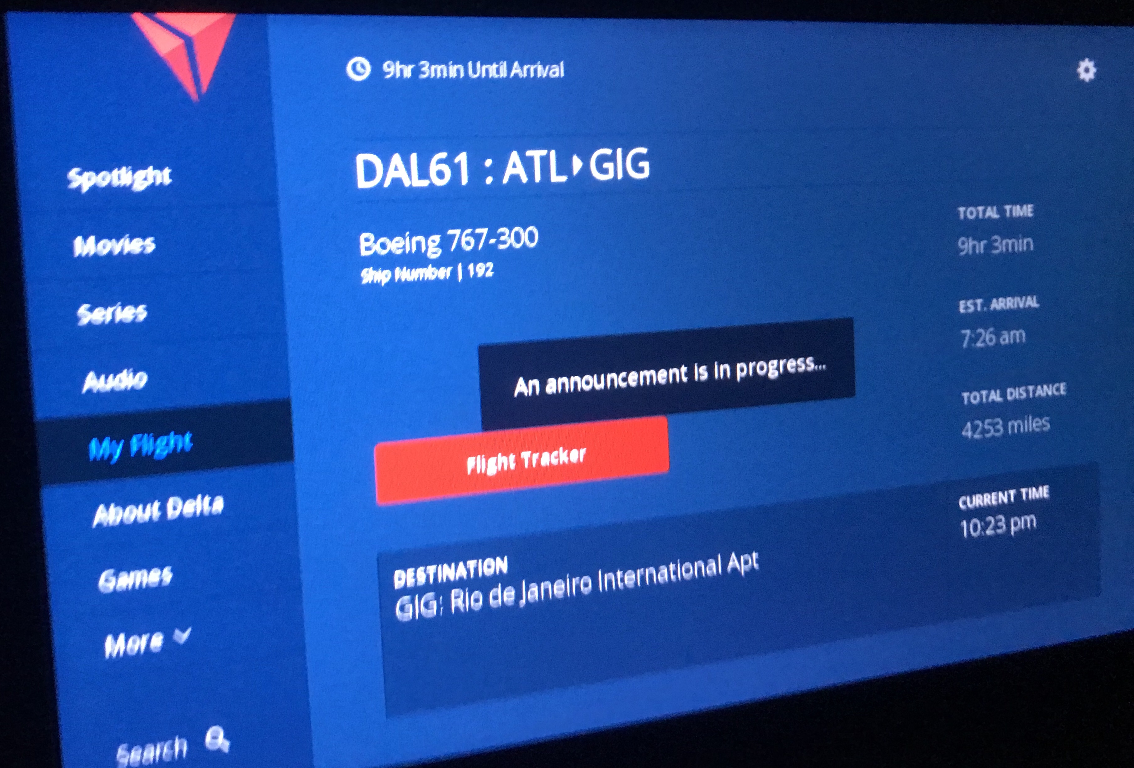 Azamara Cruise – Flight to Rio de&nbsp;Janeiro