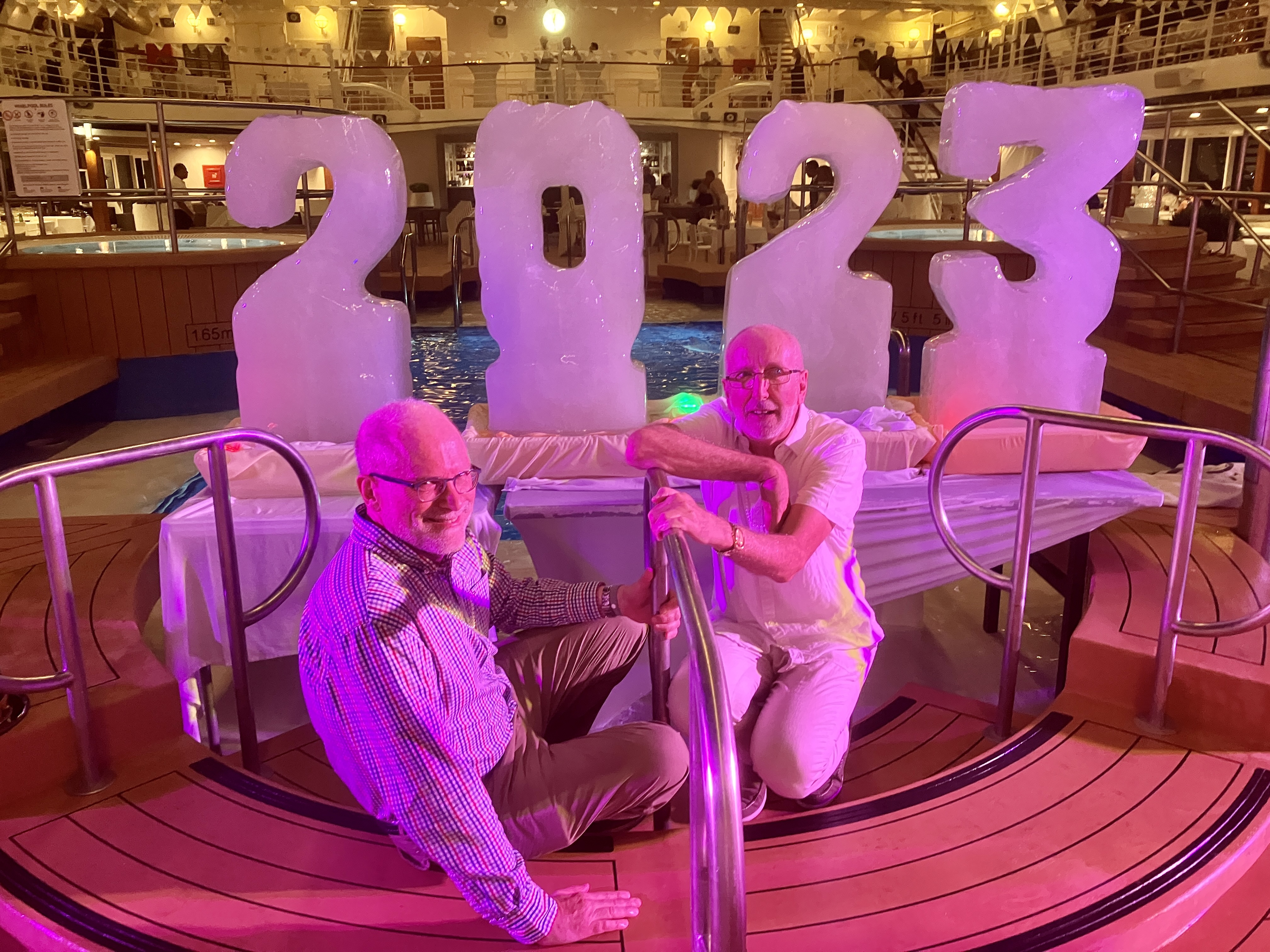 Christmas at Sea – Happy New Year & to a prosperous&nbsp;23